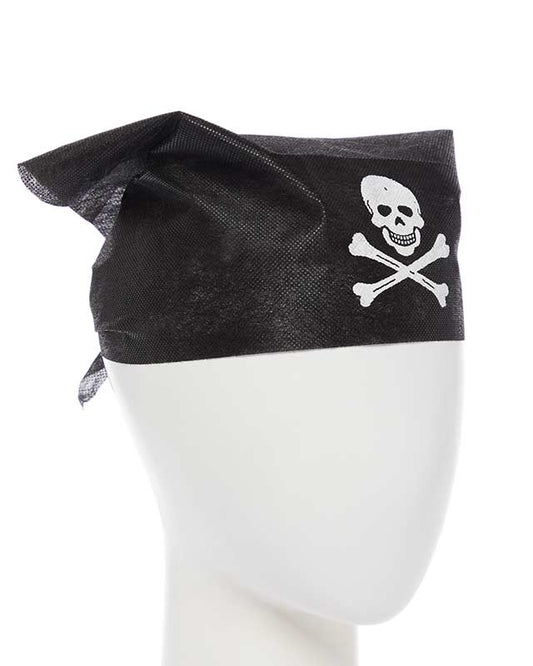 Black Pirate Bandana - Child
