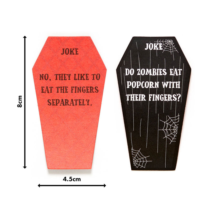 Adult Halloween Joke & Trivia Cards