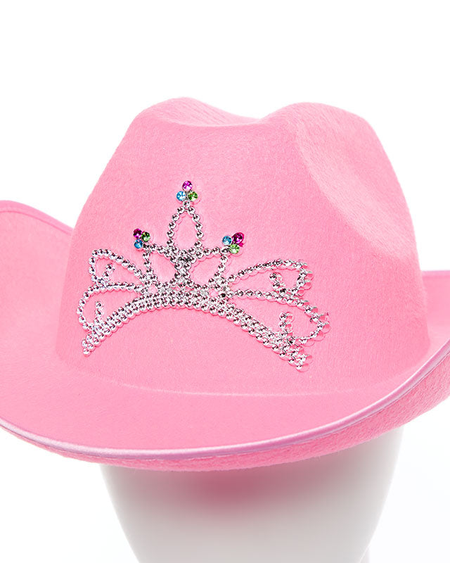 Pink Sequin Cowgirl Hat