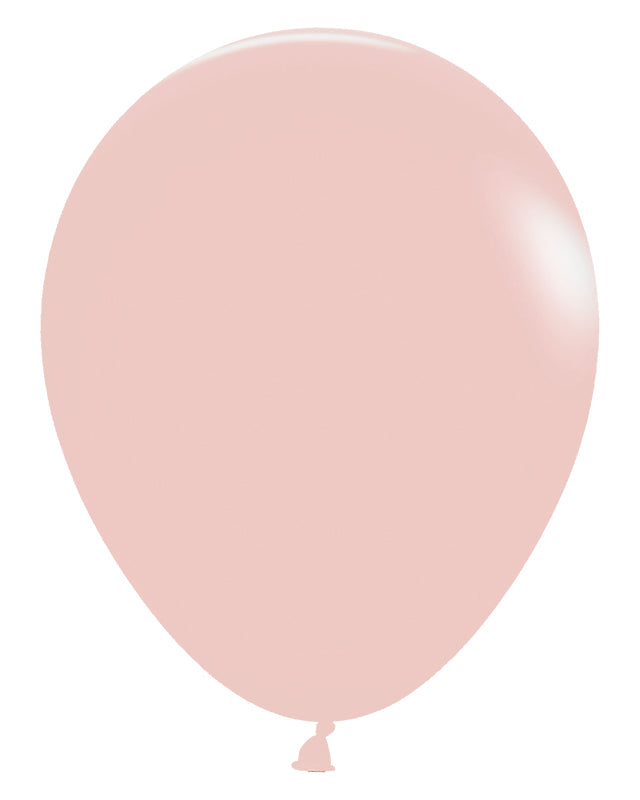 Pastel Matte Melon 24" Latex Balloons (3pk)