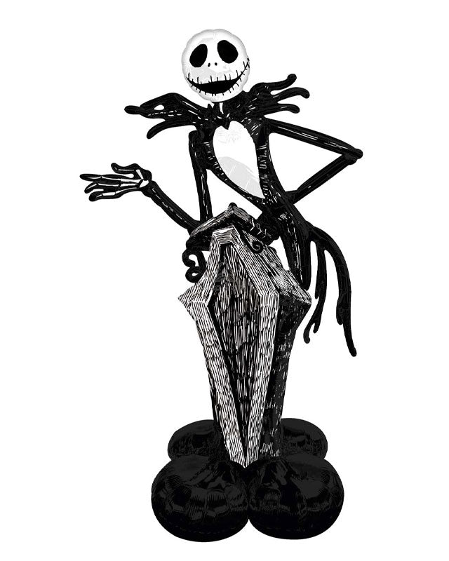 Jack Skellington Air Fill AirLoonz Balloon - 64" Foil