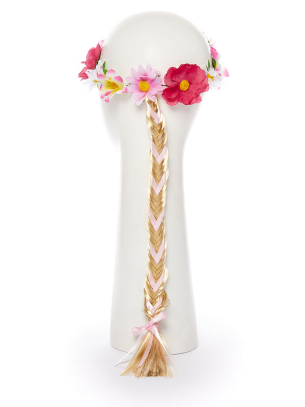 Flower Headband with Plait