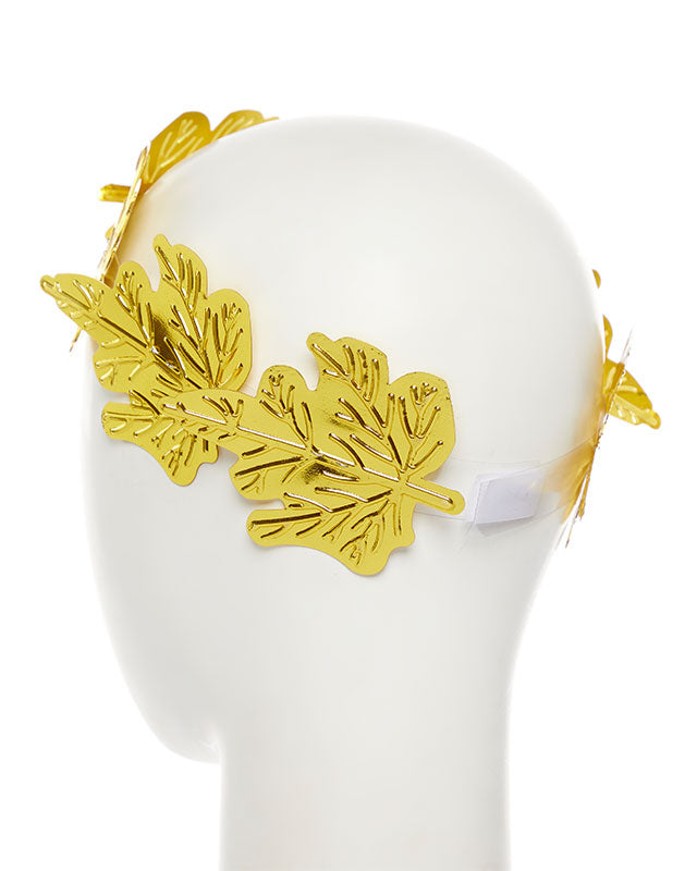 Gold Leaf Cesar Headband