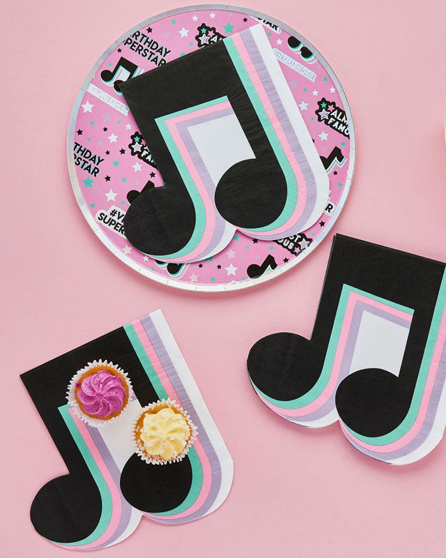 Musical Note Paper Napkins (16pk)