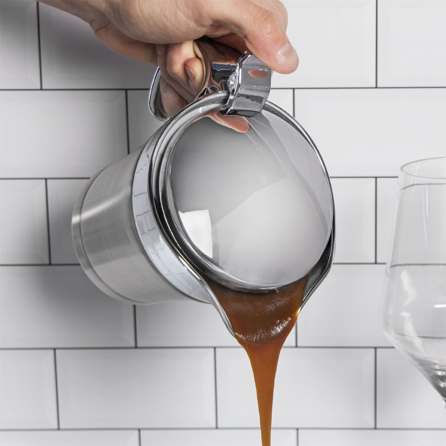 Stainless Steel Gravy Boat - 500ml | M&W
