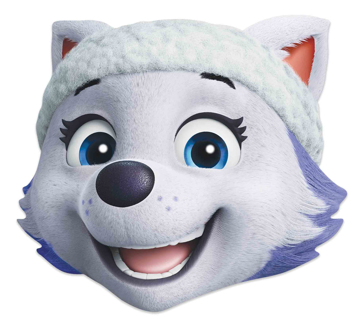 SMP463 Paw Patrol Chase, Rubble, Marshall, Everest, Skye & Rocky Multipack Masks 6 Pack Cardboard Cut Out Height 30cm