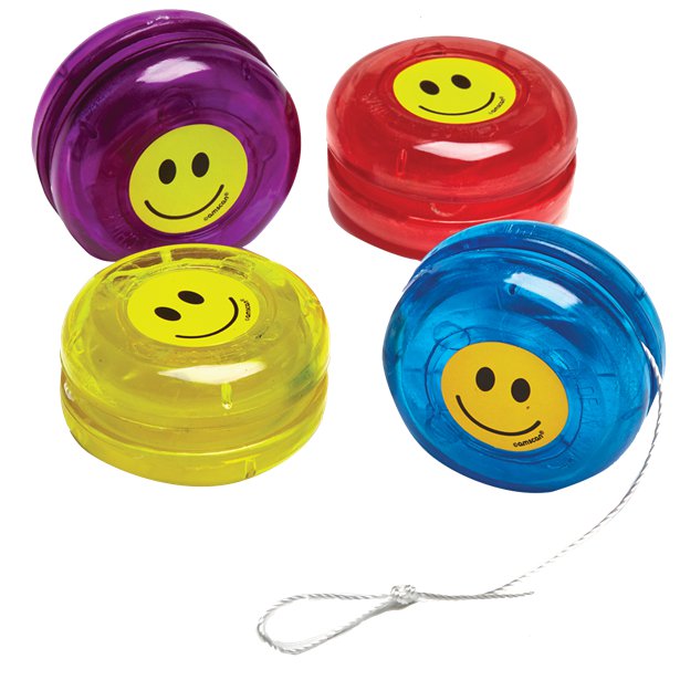 Mini Yo-Yo's - 4cm (4pk)