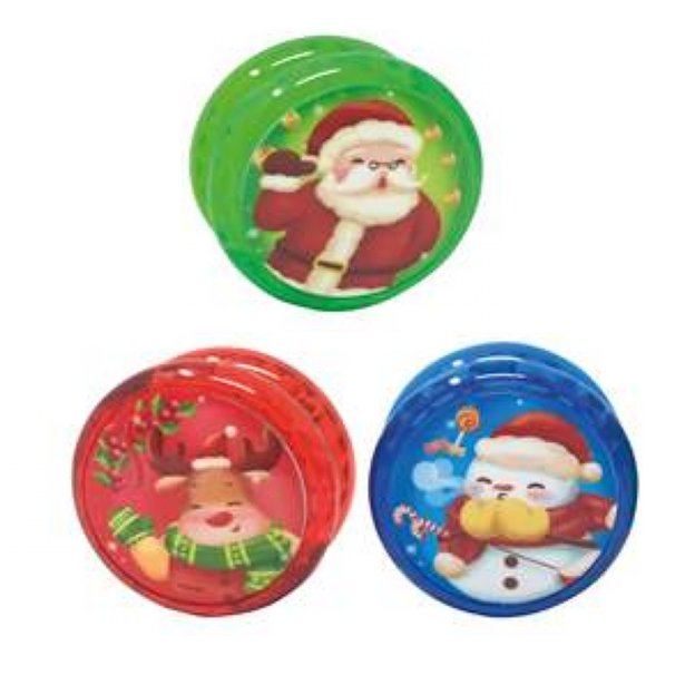 Christmas Light Up Yoyo's 5.5cm