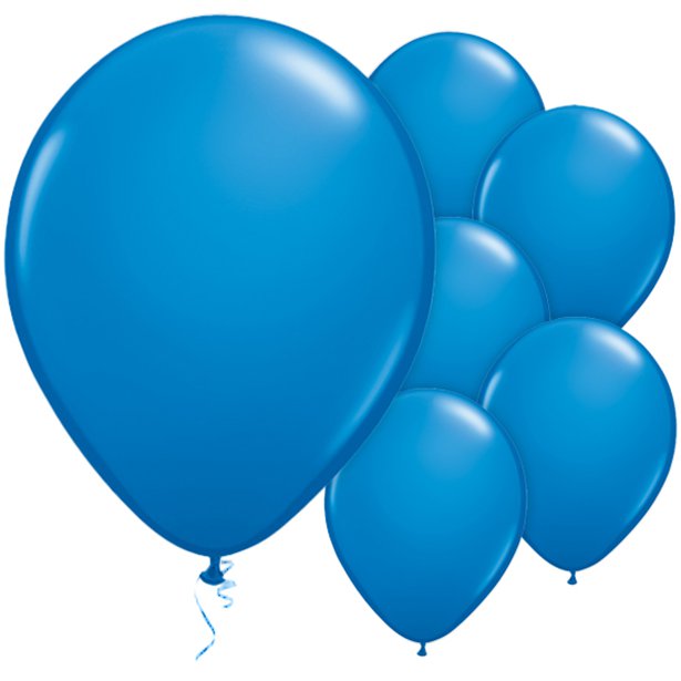Dark Blue Balloons - 11'' Latex (100pk)