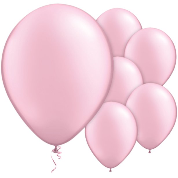 Pink Pearl Balloons - 11'' Latex (100pk)