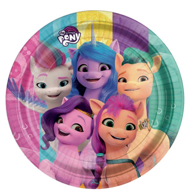 My Little Pony Paper Plates - 23cm (8pk)