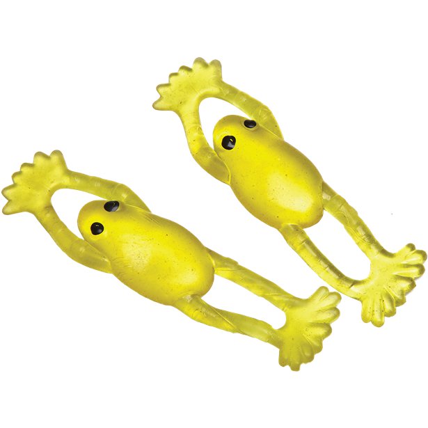 Stretchy Flying Frogs (4pk)