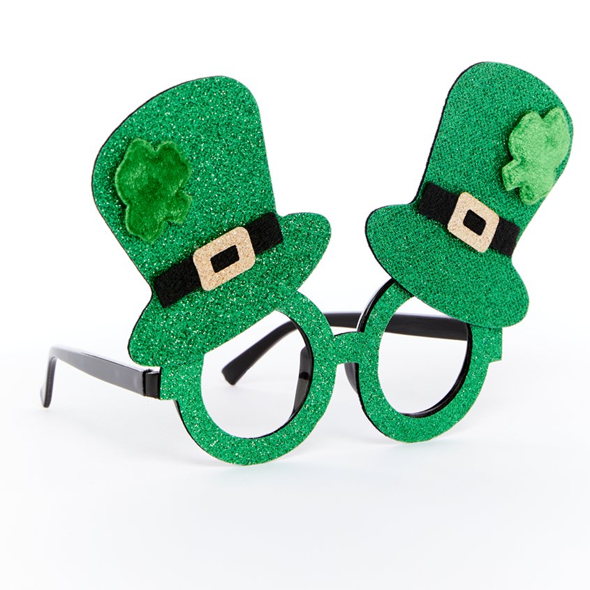 St Patrick's Day Glasses