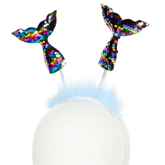 Rainbow Sequin Mermaid Headband