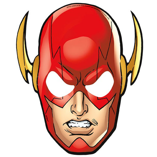 Justice League Card Masks (8pk)