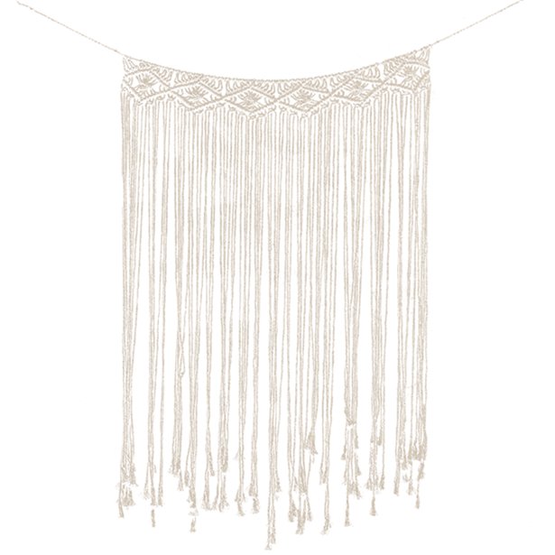 A Touch Of Pampas Natural Macrame Backdrop