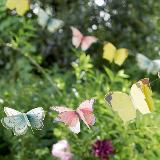 Butterflies Bunting - 1 (Truly Fairy)
