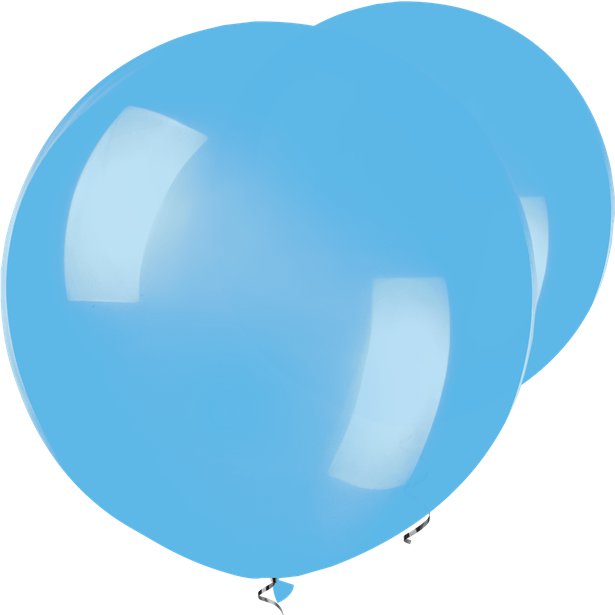 Blue Large Balloons - 36" Latex (10pk)