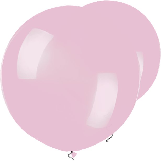 Pink Balloons - 17" Latex (50pk)