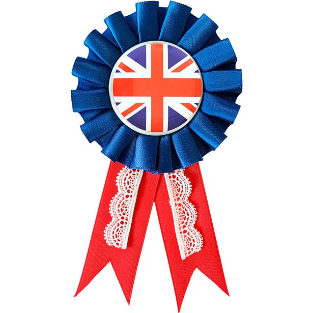 Union Jack Rosette - 15cm