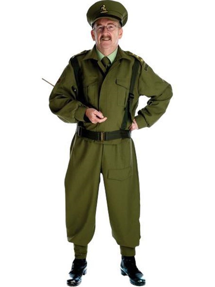 British Home Guard Officer - Adult Costume