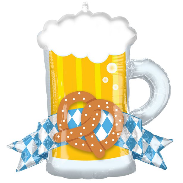 Oktoberfest Supershape Balloon - 26" Foil