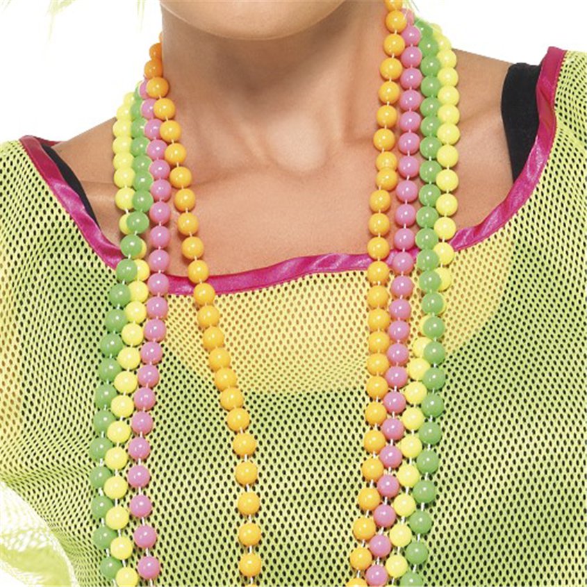 Multicolour Bead Necklace Set