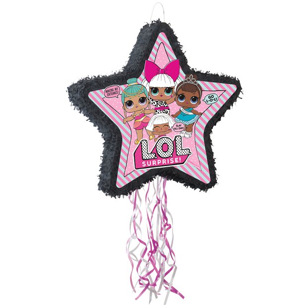 L.O.L Surprise Drum Pull Piñata - 57cm x 55cm
