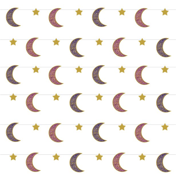 Opulent Eid String Decoration - 2.13m (6pk)