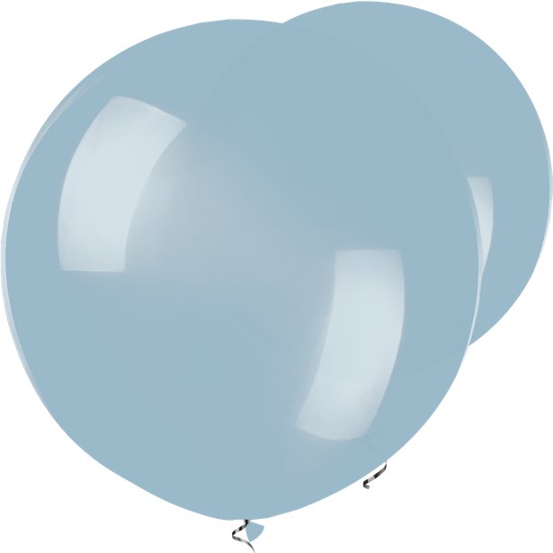Blue Slate Large Balloons - 36" Latex (10pk)