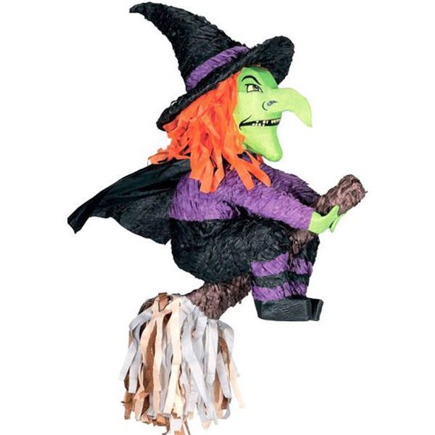 Halloween Witch Piñata - 56cm x 37cm