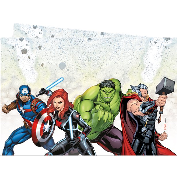 Avengers Infinity Stones Paper Tablecover - 1.8m x 1.2m