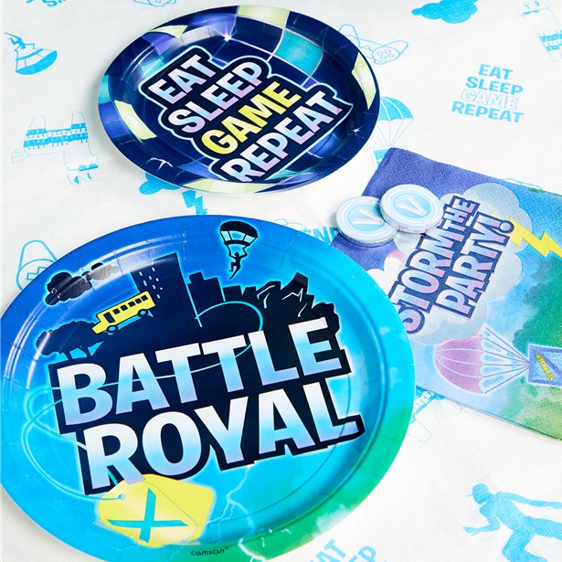 Battle Royal Paper Plates - 23cm (8pk)