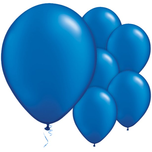 Sapphire Blue Balloons - 11'' Latex (25pk)