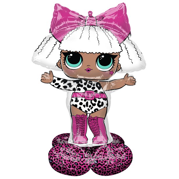 LOL Glam Diva AirLoonz Foil Balloon - 47" x 35"