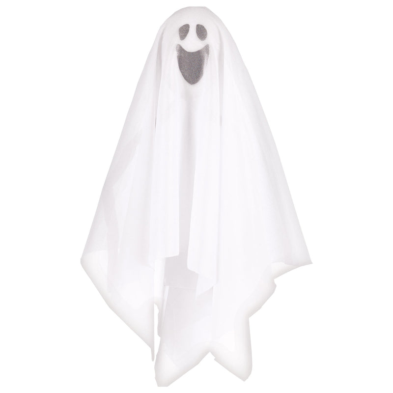 Fabric Hanging White Ghost - 53cm