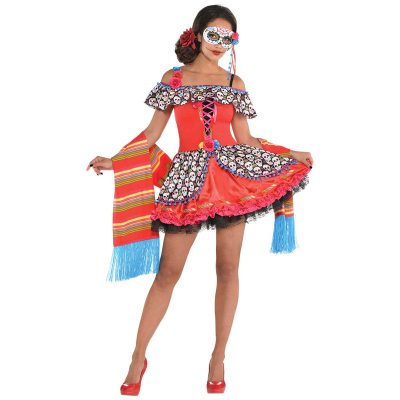 Senora Sugar Skull - Adult Costume