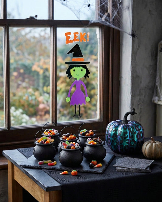 Cauldron Treat Buckets - 6cm (12pk)