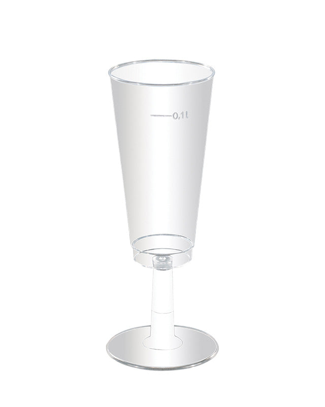 Wine Plastic Glasses - 100ml (6pk)