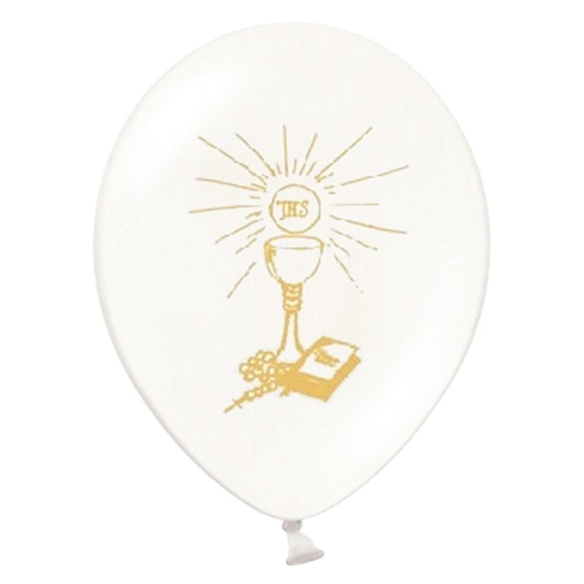 First Holy Communion Latex Balloons - 11" (6pk)