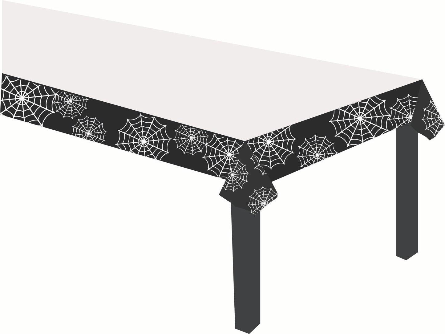 Spooky Spectacles Spider Web Printed Paper Tablecover