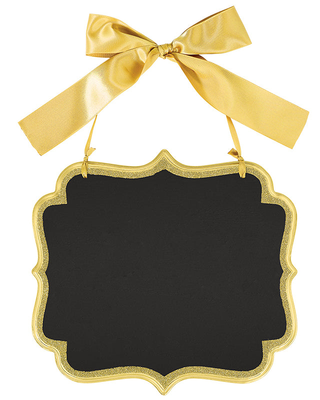 Large Gold Glitter Marquee MDF Sign