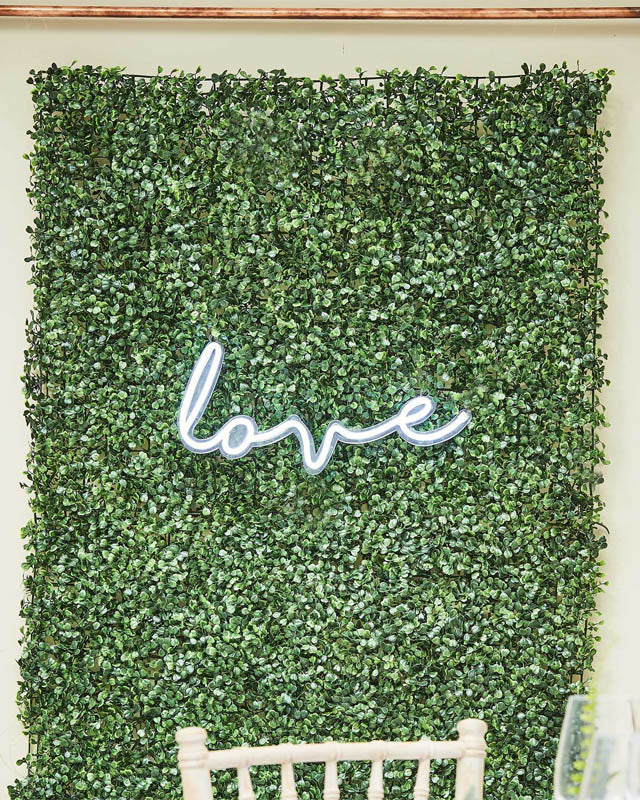 Flower Wall Backdrop Foliage Tile - 40cm x 60cm