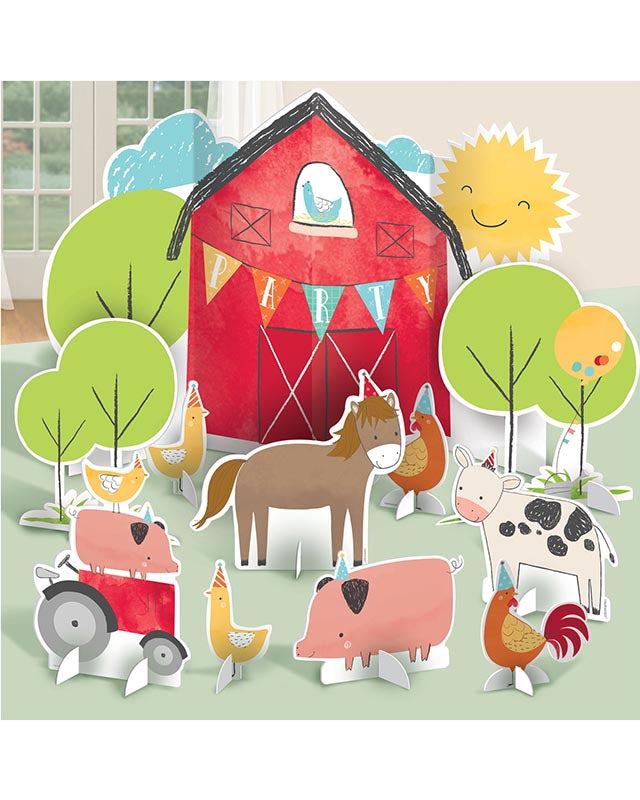Barnyard Table Decorating Kits (11pcs)