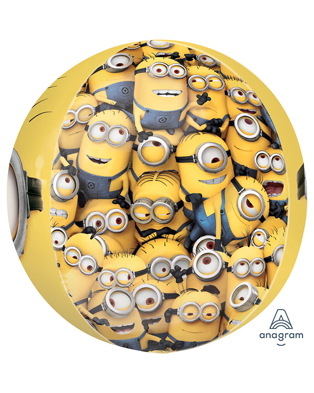 Minions Balloon Orbz Balloon - 16" Foil