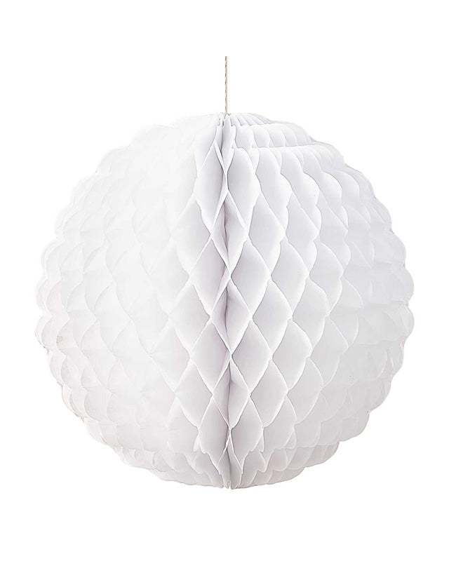 Ditsy Daisy Scalloped Honeycomb Balls - 25cm (2pk)