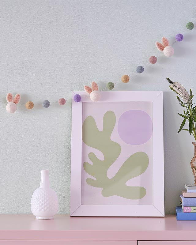 Easter Felt Ball Garland