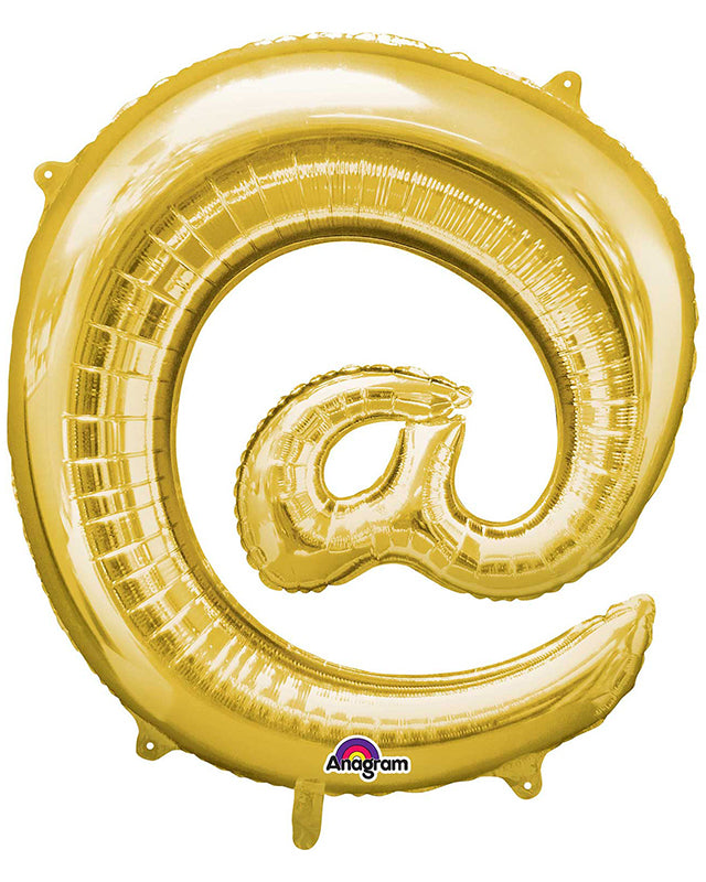 Gold At Shaped Balloon - 34" Foil