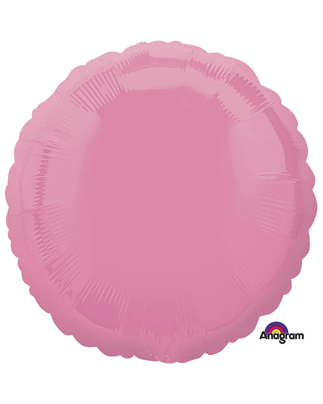 Bubblegum Pink Round Balloon - 18" Foil