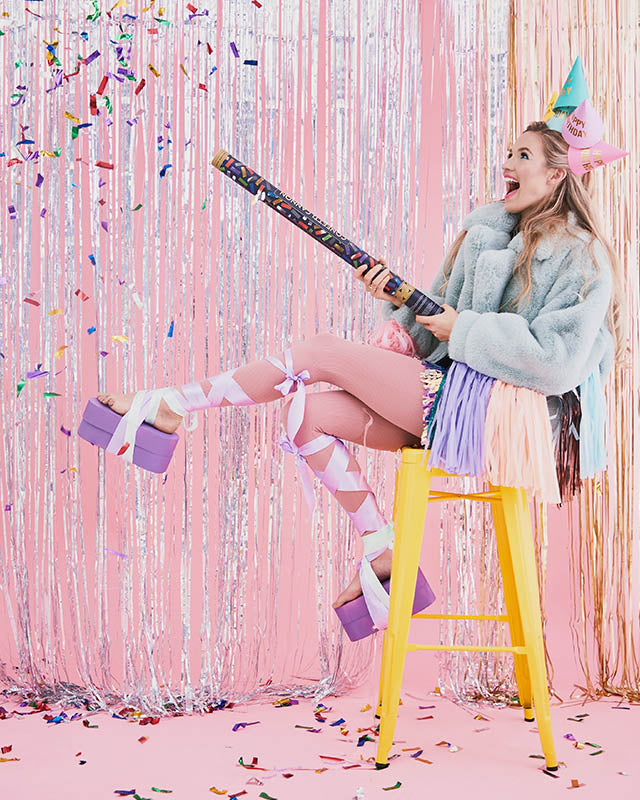 Happy Birthday Colourful Party Hats (6pk)